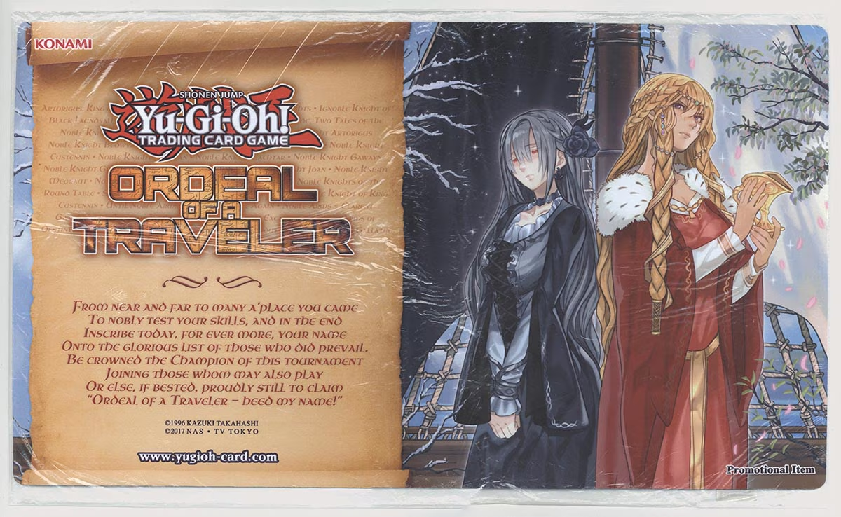 遊戯王 イゾルデ プレイマット プレイマット 聖騎士の追想イゾルデ ORDEAL OF A TRAVELER