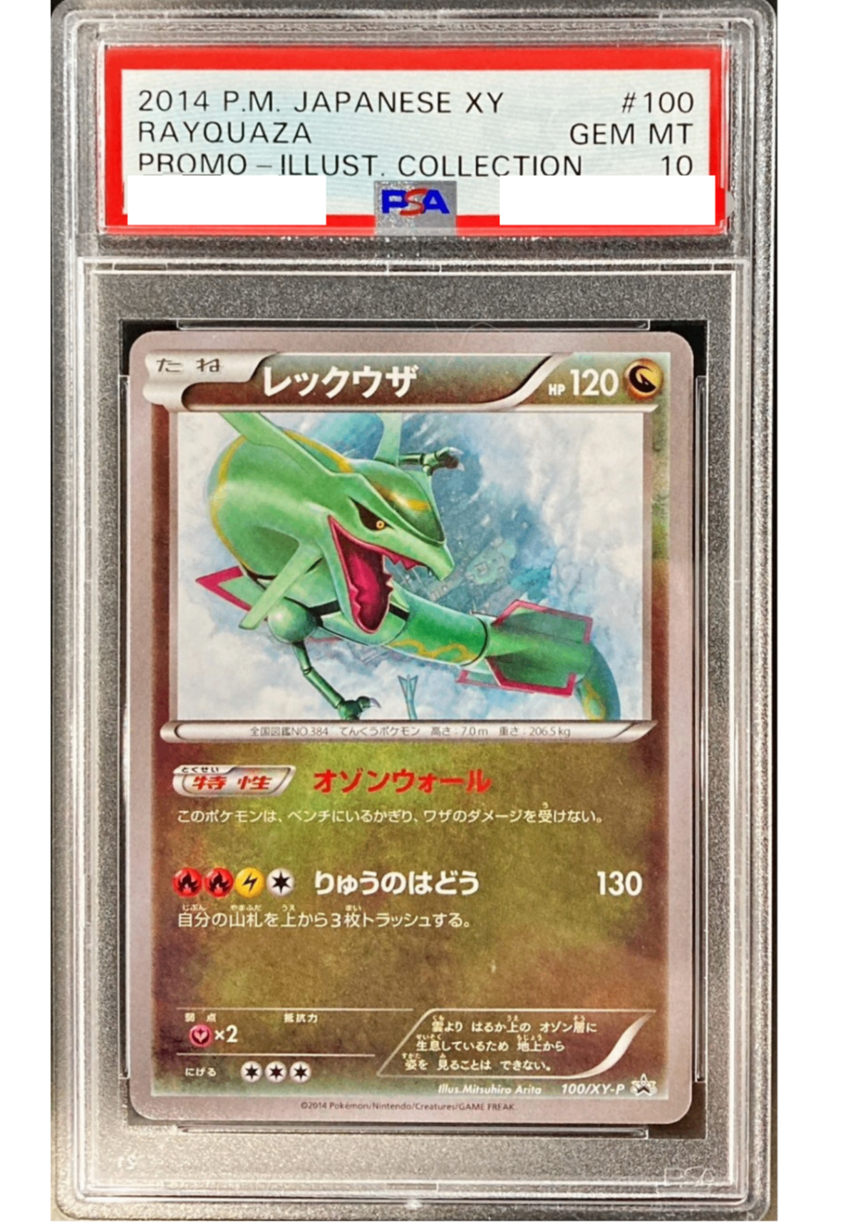 〔PSA10鑑定済〕レックウザ【P】{100/XY-P} [その他]