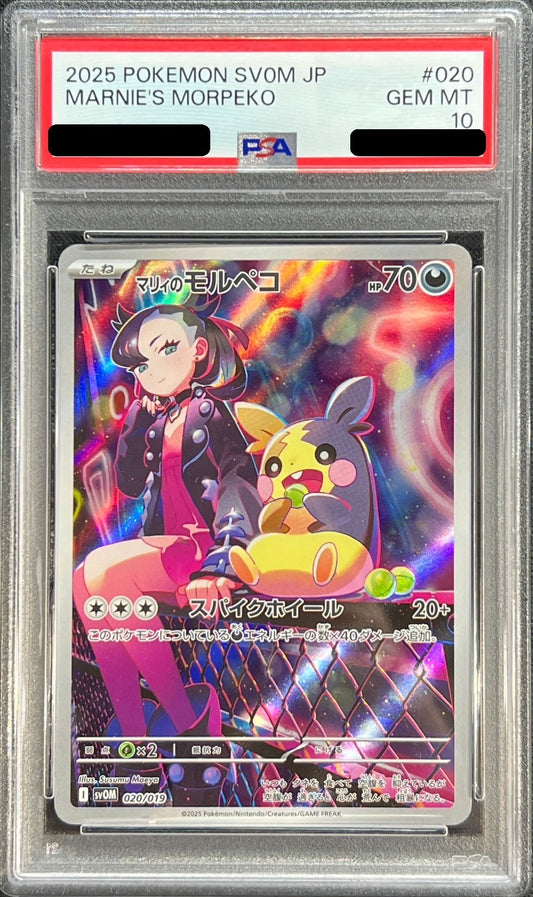 〔PSA10鑑定済〕マリィのモルペコ(AR仕様)【-】{020/019} [その他]