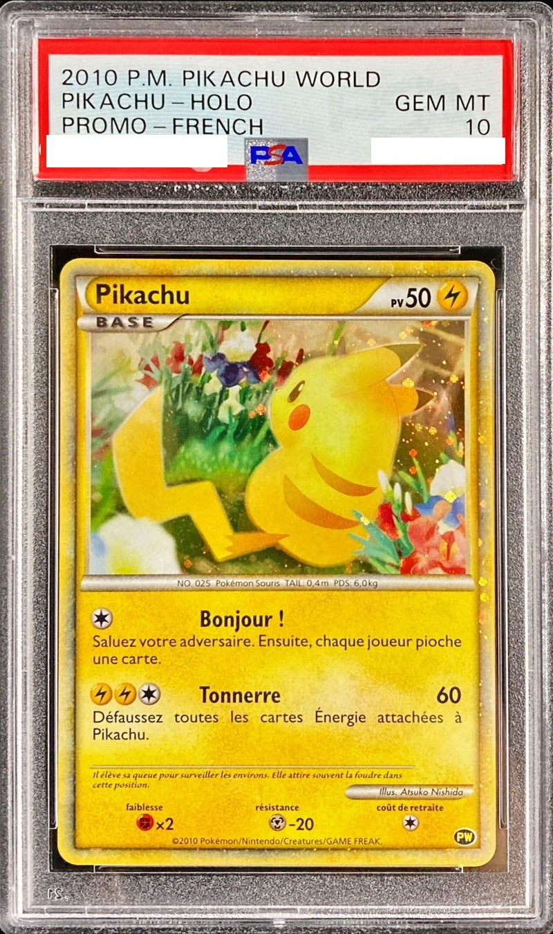 【PSA10鑑定済】ピカチュウワールド フランス語