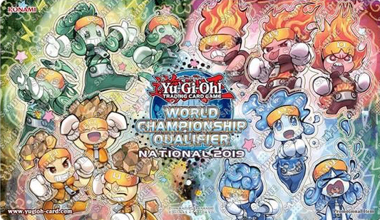 遊戯王　プランキッズ　プレイマット　WORLD CHAMPION SHIP