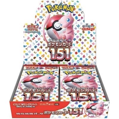 【シュリンクなし】強化拡張パック『ポケモンカード151』(SV2a)【未開封BOX】{-} [未開封BOX]